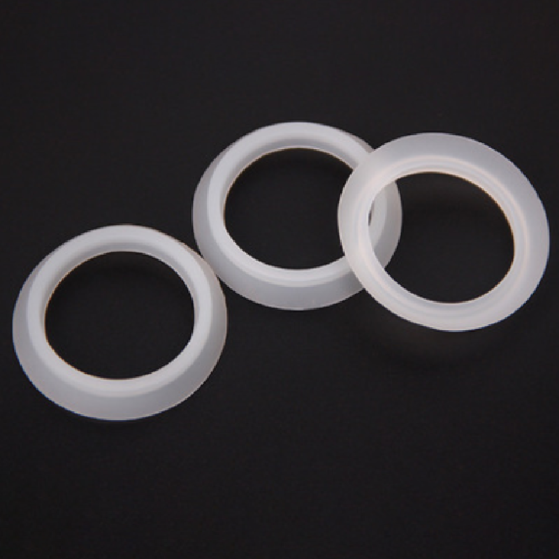 sil环保耐用白色半透明硅胶密封圈,硅胶圈定